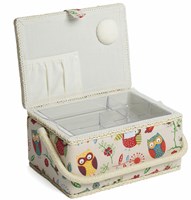 Sewing Box Medium Owl-3