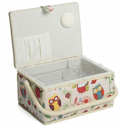 Sewing Box Medium Owl-3