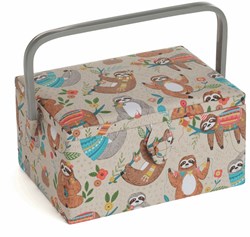 Sewing Basket Medium Sloth