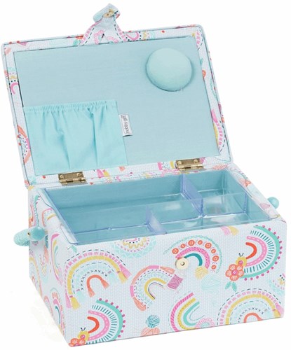 Sewing Basket Medium Rainbow-3