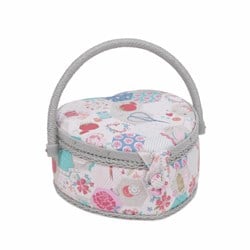 Sewing Basket Small Notions Heart Shape