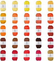 Yarn and Colors Must-Have 25 Colors Yarn Pack 4 Tequila Sunrise