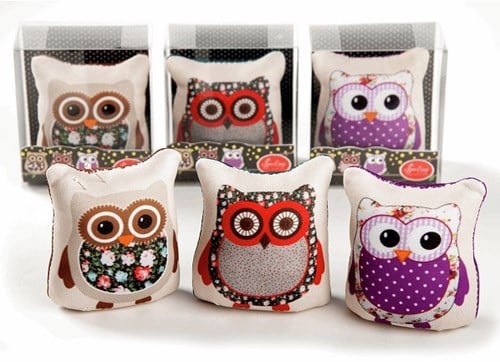 Sew Easy Pincushion Owl Brown-2