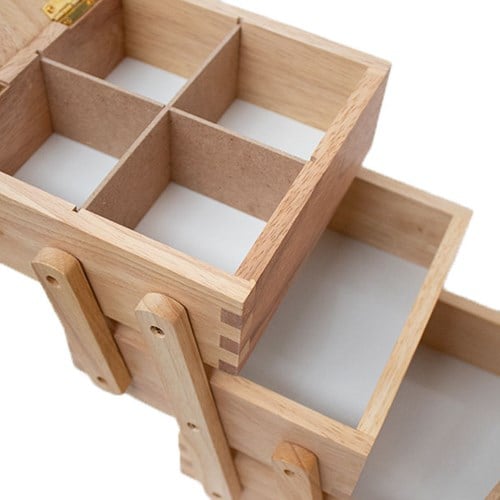 Sewing Box Wood M Light-3