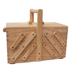 Sewing Box Wood M Light