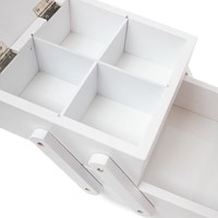 Sewing Box Wood S White-3