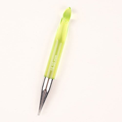 KnitPro Trendz Tunisian Crochet Hook Interchangeable 15.0mm