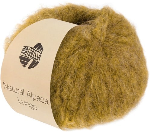 Lana Grossa Natural Alpaca Lungo 016 Mustard