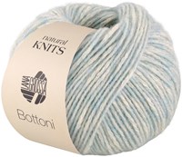 Lana Grossa Bottoni 006 Pastel Turquoise/Raw White