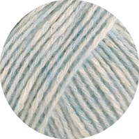Lana Grossa Bottoni 006 Pastel Turquoise/Raw White-2