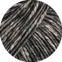 Lana Grossa Bottoni 014 Anthracite/Creme-2