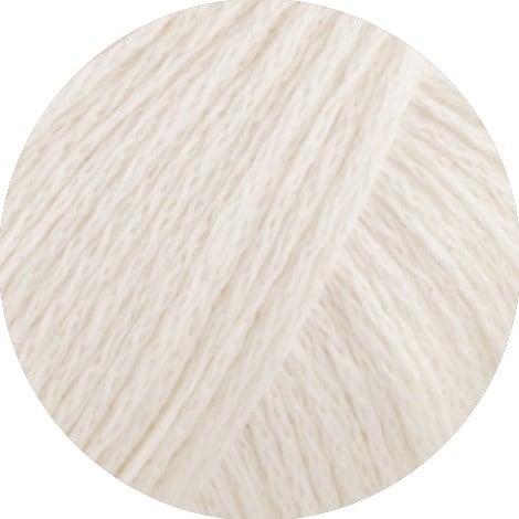 Lana Grossa Summer Cashmere 001 White-2
