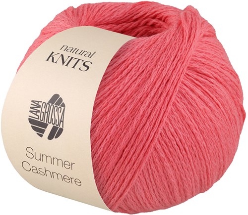 Lana Grossa Summer Cashmere 004 Salmon Red