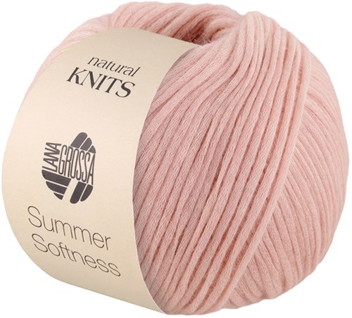Lana Grossa Summer Softness 010 Pastelpink