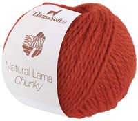 Lana Grossa Natural Lama Chunky 004 Rust Orange