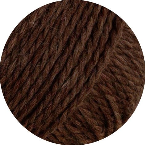 Lana Grossa Natural Lama Chunky 013 Chocolat Brown-2