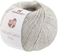 Lana Grossa Natural Lama Fine 112 Grey Beige