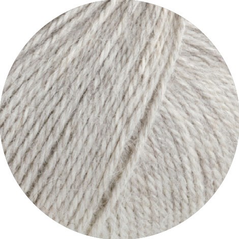 Lana Grossa Natural Lama Fine 112 Grey Beige-2