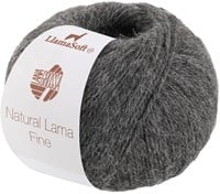 Lana Grossa Natural Lama Fine 114 Grey Brown