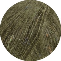 Lana Grossa Natural Superkid Tweed 616 Olive Green-2