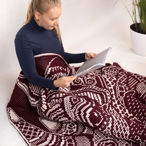 Zen Tangle Rhino - AdO Crochet Yarn and Crochet Kit Interlocking-2