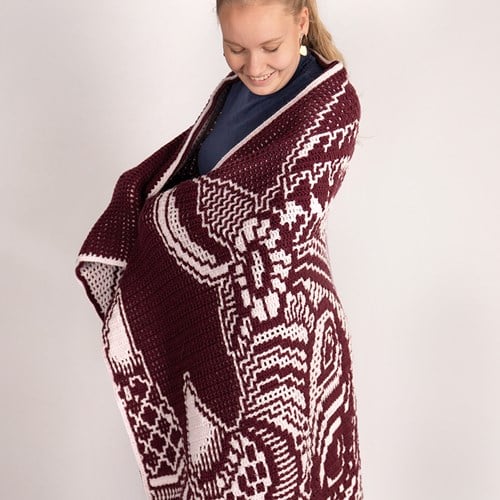 Zen Tangle Rhino - AdO Crochet Yarn and Crochet Kit Interlocking-3