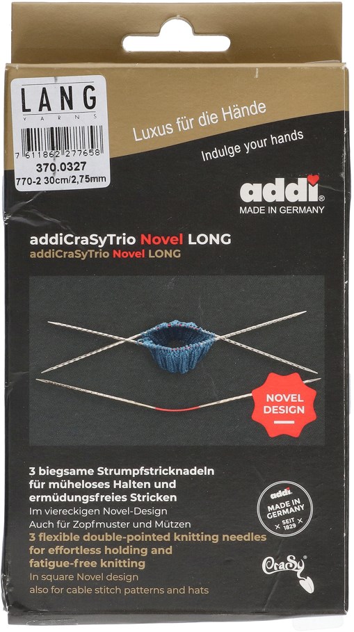 Addi CraSyTrio Novel Breinaalden 30cm - | Yarnplaza – For knitting & crochet