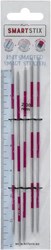 KnitPro Smartstix Double Pointed Needles 14 cm (Pink) 2-8 mm