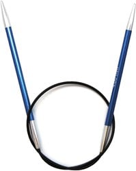 KnitPro Zing Fixed Circular Knitting Needles 40cm 2mm - 8mm