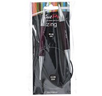 KnitPro Zing Circular Knitting Needles 60cm 12.00mm