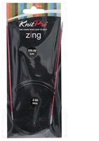 KnitPro Zing Circular Knitting Needles 100cm 2.00 mm