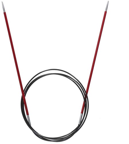 KnitPro Zing Circular Knitting Needles 100cm 2.50 mm-2