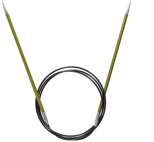 KnitPro Zing Circular Knitting Needles 100cm 3.50 mm-2