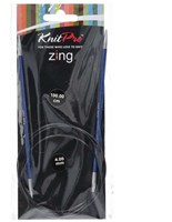 KnitPro Zing Circular Knitting Needles 100cm 4.00 mm