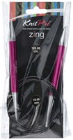 KnitPro Zing Circular Knitting Needles 120cm 10.00 mm