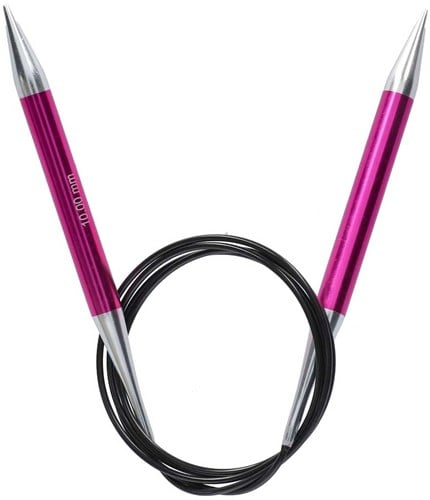 KnitPro Zing Circular Knitting Needles 120cm 10.00 mm-2