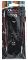 KnitPro Zing Circular Knitting Needles 120cm 5.50 mm