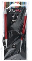 KnitPro Zing Circular Knitting Needles 120cm 9.00 mm