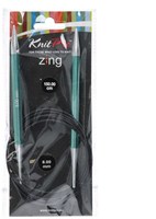 KnitPro Zing Circular Knitting Needles 150cm 8.00mm