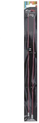 KnitPro Zing Knitting Needles 30cm 2.00mm