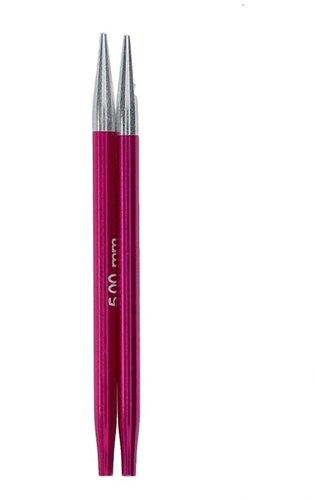 KnitPro Zing Short Interchangeable Circular Knitting Needles 5.00 mm-2