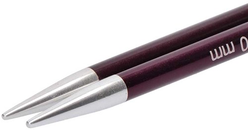 KnitPro Zing Short Interchangeable Circular Knitting Needles 6.00 mm-3