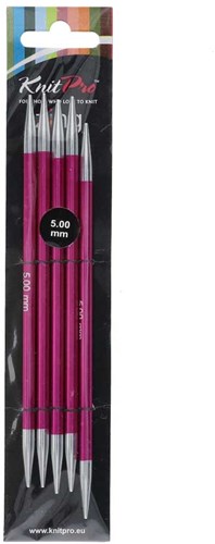 KnitPro Zing Double-Pointed Sock Needles 15cm 5.00 mm