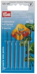 Prym Chenille Embroidery Needles with Sharp Point Steel