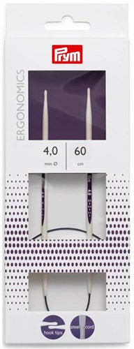 Prym Ergonomics Fixed Circular Knitting Needles 60 cm 4.00 mm