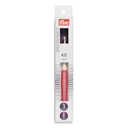 Prym Wool Crochet Hook Ergonomic 16 cm 4.0 mm Old Pink