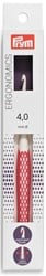 Prym Wool Crochet Hook Ergonomic 16 cm 4.0 mm Old Pink
