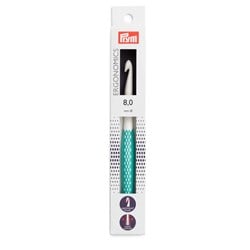 Prym Wool Crochet Hook Ergonomic 17 cm 8.00 mm Mint