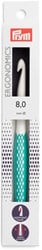 Prym Wool Crochet Hook Ergonomic 17 cm 8.00 mm Mint