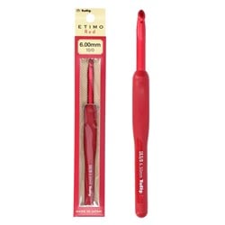 Tulip Etimo Red Crochet Hook